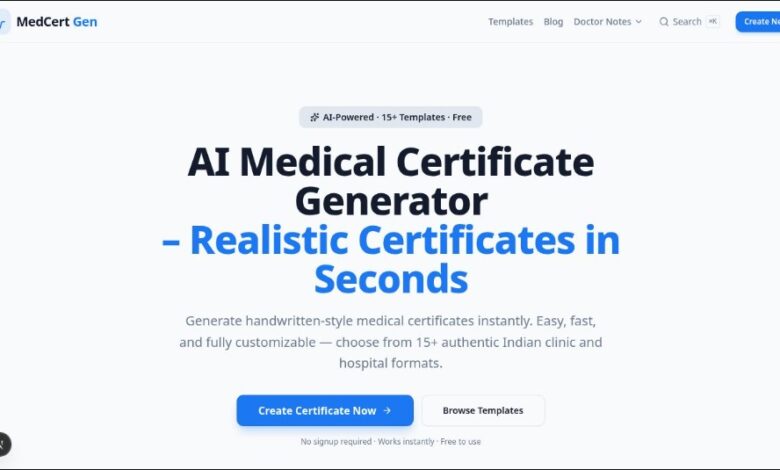 Medical Certificate: Complete Guide to Its Uses and Importance Medical Certificate: Complete Guide to Its Uses and Importance